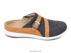 Spenco Footwear ashton uld rutsjebane 2020 Kvinder kul/tan T000H590