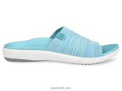 Spenco Footwear astoria slide - 2020 Kvinder aqua hav T000H238