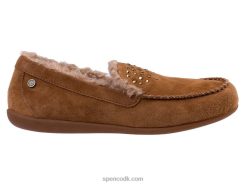 Spenco Footwear balboa rhinsten Kvinder Brun T000H732