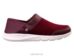 Spenco Footwear cabriolet slip-on Kvinder bordeaux T000H435