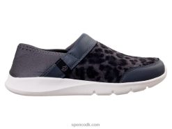 Spenco Footwear cabriolet slip-on Kvinder grå leopard T000H436