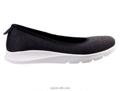 Spenco Footwear daglig stretch jersey klassisk Kvinder sort T000H500
