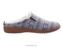 Spenco Footwear dundee fair isle Kvinder grå T000H680