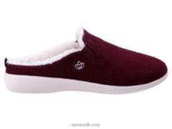 Spenco Footwear dundee tøffel Kvinder vinterrød T000H688