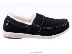 Spenco Footwear fiesta hyggelig slip-on Kvinder sort T000H765