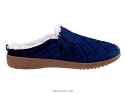 Spenco Footwear fløjlsagtig hjemmesko Kvinder flåde T000H714