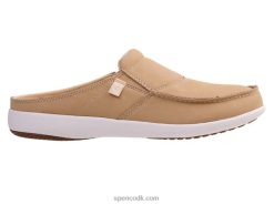 Spenco Footwear herre siesta slide nubuckmandel buff T000H864