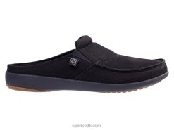 Spenco Footwear herre siesta slide nubucksort T000H865