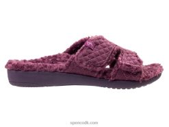 Spenco Footwear janie tøffel Kvinder aubergine T000H653