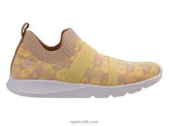 Spenco Footwear karma stretch blomster Kvinder mandel T000H520