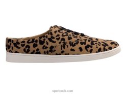 Spenco Footwear khloe kick leopardprint Kvinder solbrun leopard T000H310