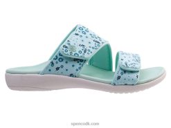 Spenco Footwear kholo nuevo lækker blomster Kvinder fair aqua T000H156