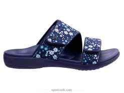 Spenco Footwear kholo nuevo lækker blomster Kvinder flåde T000H158