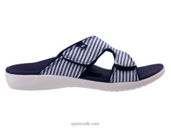Spenco Footwear kholo stribe klassisk Kvinder nautisk flåde T000H163