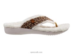 Spenco Footwear lækker coco Kvinder solbrun leopard T000H657