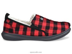 Spenco Footwear mænds suveræne hjemmeskobøffel plaid T000H885