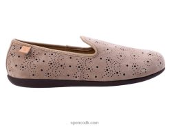 Spenco Footwear paisley ballet klassiker Kvinder lys taupe T000H568