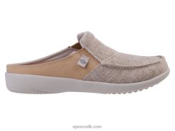 Spenco Footwear siesta ædelsten slide classic Kvinder bleget sand T000H448