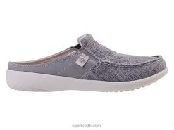Spenco Footwear siesta ædelsten slide classic Kvinder grafit T000H449