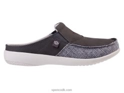 Spenco Footwear siesta blume rutsjebane Kvinder gunmetal T000H516