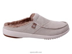Spenco Footwear siesta plys rutsjebane Kvinder fløde T000H770