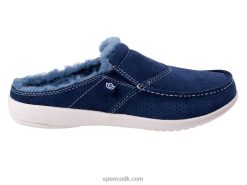 Spenco Footwear siesta plys rutsjebane Kvinder midnatsblå T000H700