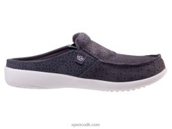 Spenco Footwear siesta slide mosaik Kvinder mørkt kul T000H396