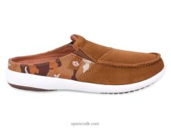 Spenco Footwear siesta via mønster Kvinder cashew camo T000H618