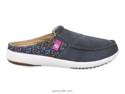 Spenco Footwear siesta via mønster Kvinder irongate blomstret T000H619