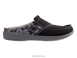 Spenco Footwear siesta vintage blomster Kvinder sort T000H296