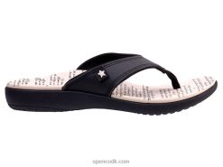 Spenco Footwear yumi americana Kvinder sort/creme T000H73