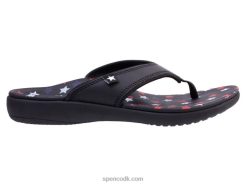 Spenco Footwear yumi americana Kvinder sort T000H74
