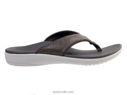 Spenco Footwear yumi mojave Kvinder mørkt kul T000H140