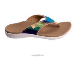 Spenco Footwear yumi monet Kvinder aqua hav T000H61