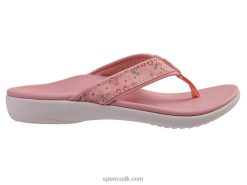 Spenco Footwear yumi nuevo blomstret Kvinder koral sky T000H27
