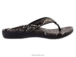 Spenco Footwear yumi nuevo slange Kvinder sort T000H31
