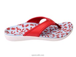 Spenco Footwear yumi ocean - 2021 Kvinder rød krabber & hummere T000H98