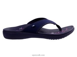 Spenco Footwear yumi rise classic Kvinder peacoat T000H108